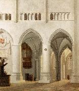 Pieter Jansz Saenredam Interior of the Church of St Bavo at Haarlem oil painting reproduction